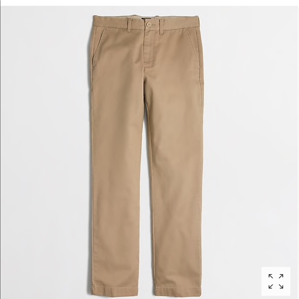 J. Crew chino khaki pants. 32x34